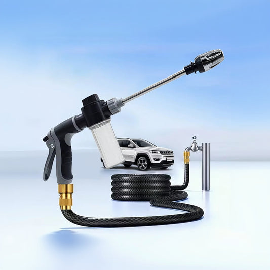 High-Pressure Car Washing Water Gun, External Cleaning of RV, Foam Kettle Cleaning, Garden Water Hose Nozzle, Garden Shower,